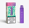 2 in 1 Elfbar 1200 Puffs Prefilled Pod Kit - Box of 5 in Grape Flavor Available at GvapeKing