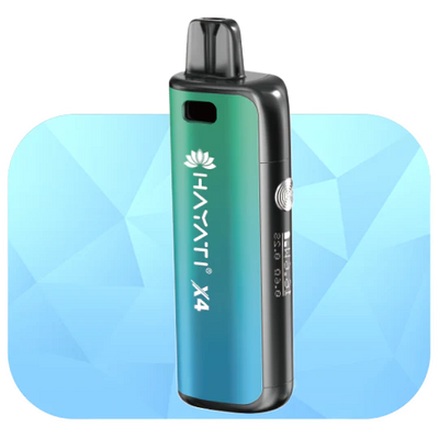 Hayati X4 - Aurora Green - Refillable Pod System Kit