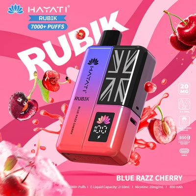 Hayati Rubik 7000+ Puffs Disposable Vape Kit Pack of 5