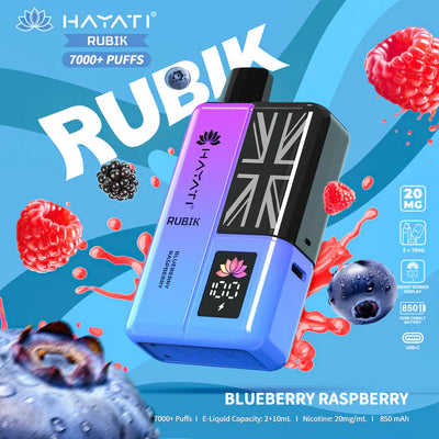 Hayati Rubik 7000+ Puffs Disposable Vape Kit Pack of 5