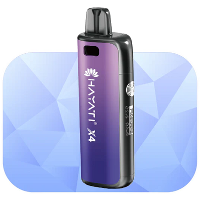 Hayati X4 - Misty Purple - Refillable Pod System Kit