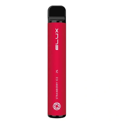 Elux Bar 600 Puffs - Strawberry Ice - Disposable Vape Device - 10mg/20mg