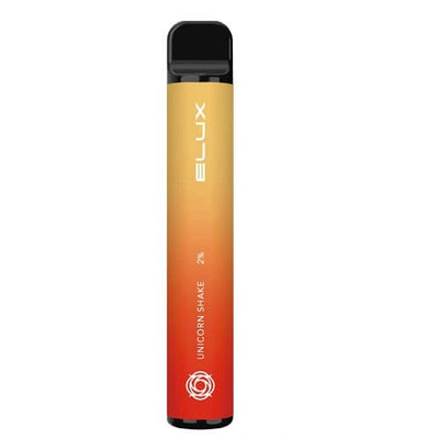Elux Bar 600 Puffs - Unicorn Shake - Disposable Vape Device - 10mg/20mg