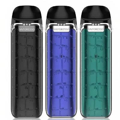 Vaporesso Luxe Q Pod Kit is available in black, blue and green colors at gvapeking