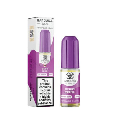 Bar Juice 5000 10ml Nic Salt E-Liquid Pack of 10 available at GvapeKing