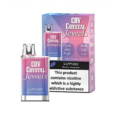 COV Crystal Jewels 600 Puffs Disposable Vape