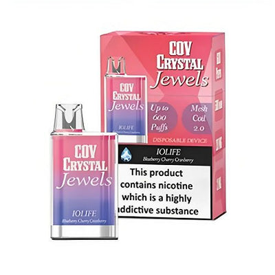 COV Crystal Jewels 600 Puffs Disposable Vape