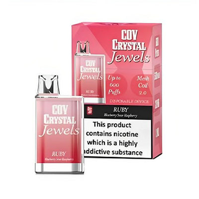 COV Crystal Jewels 600 Puffs Disposable Vape
