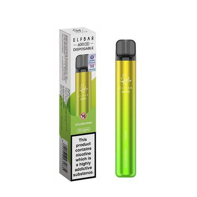 Elfbar 600 V2 Disposable Vape - 20MG