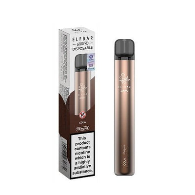 Elfbar 600 V2 Disposable Vape - 20MG