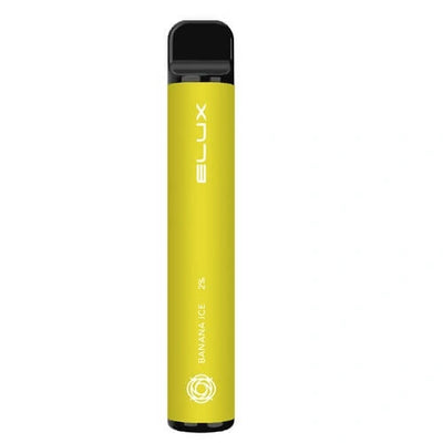 Elux Bar 600 Puffs - Banana Ice - Disposable Vape Device - 10mg/20mg