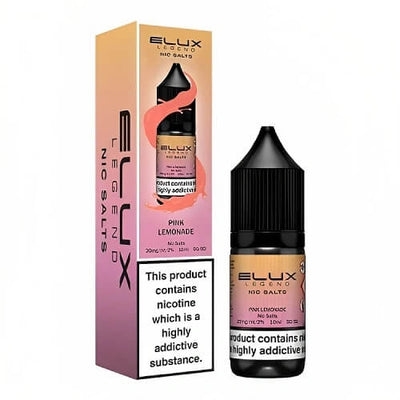 Elux Legend 10ml - Pink Lemonade - Nic Salt - Pack of 10 at GvapeKing