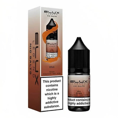 Elux Legend 10ml - Cola - Nic Salt - Pack of 10 at GvapeKing