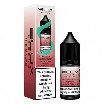 Elux Legend 10ml - Srtawberry Watermelon Bubblegum - Nic Salt - Pack of 10 at GvapeKing