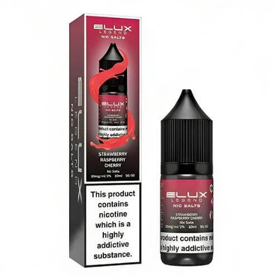 Elux Legend 10ml - Strawberry Raspberry Cherry - Nic Salt - Pack of 10 at GvapeKing