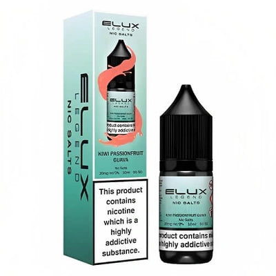 Elux Legend 10ml - Kiwi Passion Fruit Guava - Nic Salt - Pack of 10 at GvapeKing