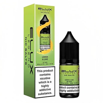 Elux Legend 10ml - Lemon & Lime - Nic Salt - Pack of 10 at GvapeKing