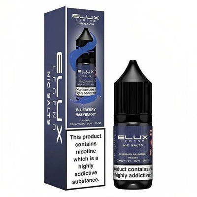 Elux Legend 10ml - Blueberry Raspberry - Nic Salt - Pack of 10 at GvapeKing
