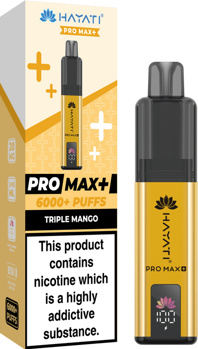 Hayati Pro Max+ 6000 Puffs Vape