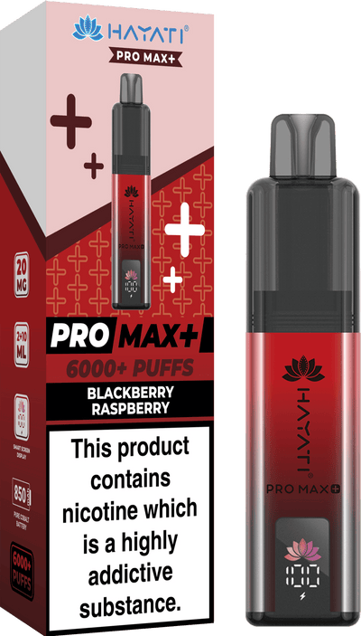 Hayati Pro Max+ 6000 Puffs Vape