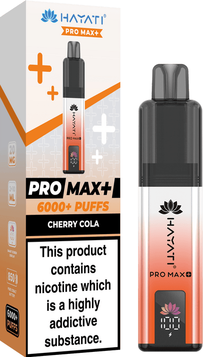 Hayati Pro Max+ 6000 Puffs Vape