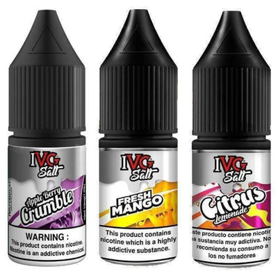 IVG 10ml Nic Salt E-Liquid - Pack of 10 available at GvapeKing