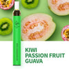Elf Bar T600 - Kiwi Passion Fruit Guava - Disposable Vape Pod Device - Pack of 10