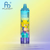 RandM Tornado 15000 Puffs - Grape Ice - Disposable Vape - Digital Display - Pack of 10