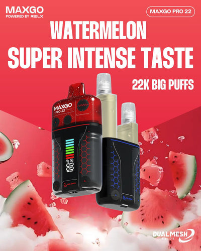 RELX Maxgo 22k Disposable Vape Box of 5