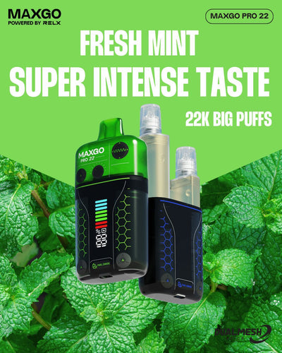 RELX Maxgo 22k Disposable Vape Box of 5