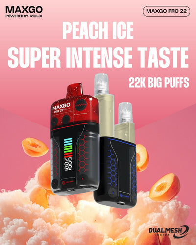 RELX Maxgo 22k Disposable Vape Box of 5