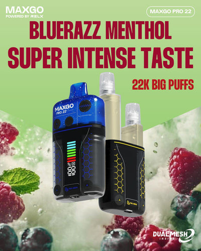 RELX Maxgo 22k Disposable Vape Box of 5