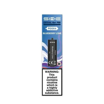 SKE Crystal 4 In 1 Pre-Filled Pods - 20MG | Box Of 10 available at GvapeKing