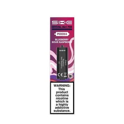 SKE Crystal 4 In 1 Pre-Filled Pods - 20MG | Box Of 10 available at GvapeKing