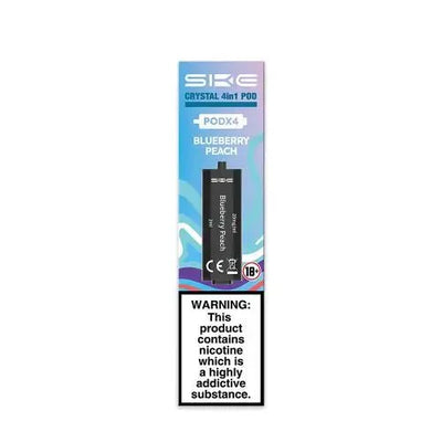 SKE Crystal 4 In 1 Pre-Filled Pods - 20MG | Box Of 10 available at GvapeKing