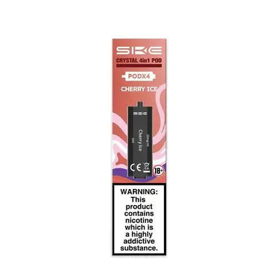 SKE Crystal 4 In 1 Pre-Filled Pods - 20MG | Box Of 10 available at GvapeKing