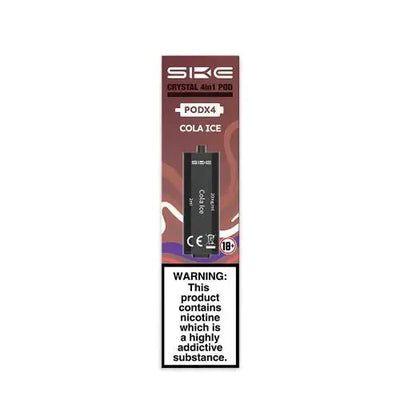 SKE Crystal 4 In 1 Pre-Filled Pods - 20MG | Box Of 10 available at GvapeKing
