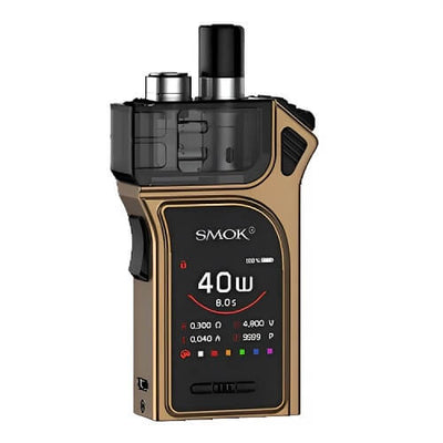 Smok Mag Pod Kit -1300mAh Battery & 2ml Refillable Pods available in Matte Gold Color