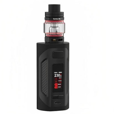 SMOK Rigel 230W Kit - SMOK TFV9 Sub-Ohm Tank-TFV9 Coils available in Black Color