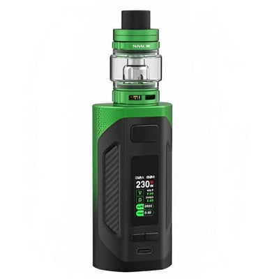 SMOK Rigel 230W Kit - SMOK TFV9 Sub-Ohm Tank-TFV9 Coils available in Black Green Color