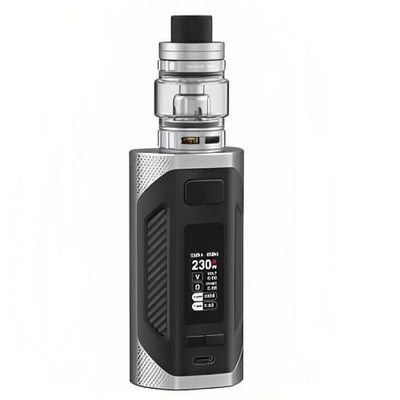 SMOK Rigel 230W Kit - SMOK TFV9 Sub-Ohm Tank-TFV9 Coils available in Black Silver Color