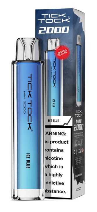 Tick Tock Mini 2000 Disposable Vape Box of 10