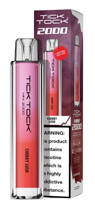 Tick Tock Mini 2000 Disposable Vape Box of 10