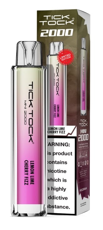 Tick Tock Mini 2000 Disposable Vape Box of 10