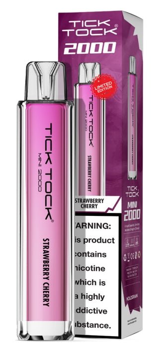 Tick Tock Mini 2000 Disposable Vape Box of 10