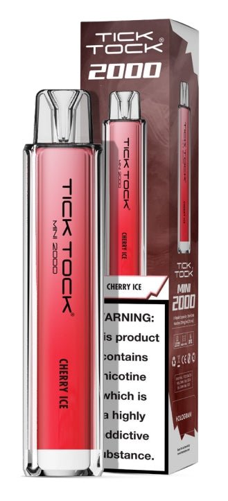 Tick Tock Mini 2000 Disposable Vape Box of 10