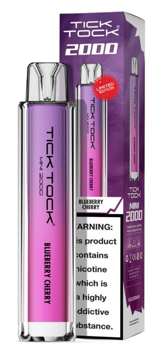 Tick Tock Mini 2000 Disposable Vape Box of 10