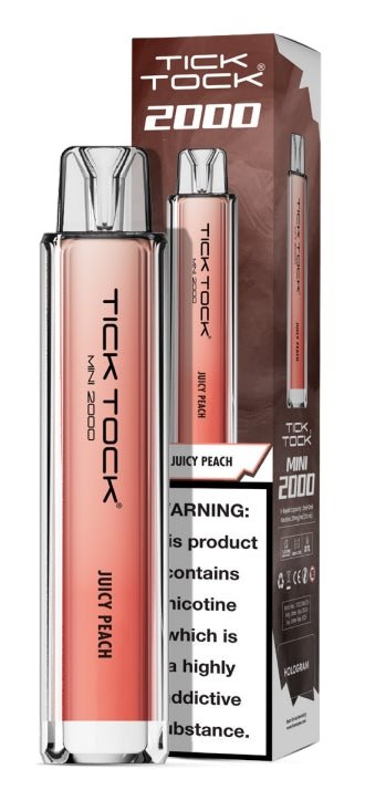 Tick Tock Mini 2000 Disposable Vape Box of 10