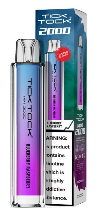 Tick Tock Mini 2000 Disposable Vape Box of 10
