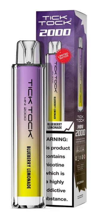 Tick Tock Mini 2000 Disposable Vape Box of 10